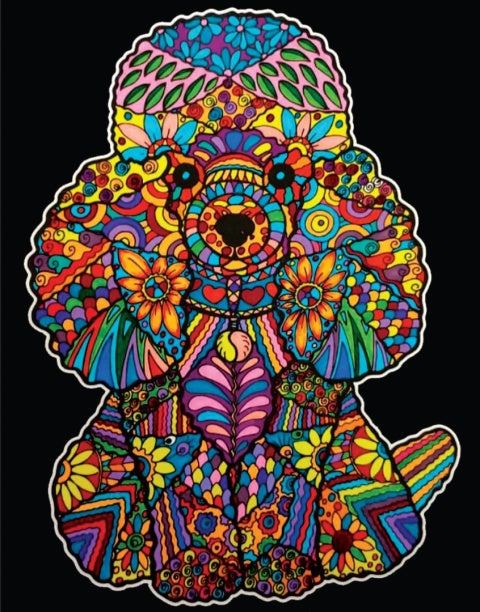 Spalvinimo paveikslas Pudelis, 47x35cm – pagrindinis vaizdas