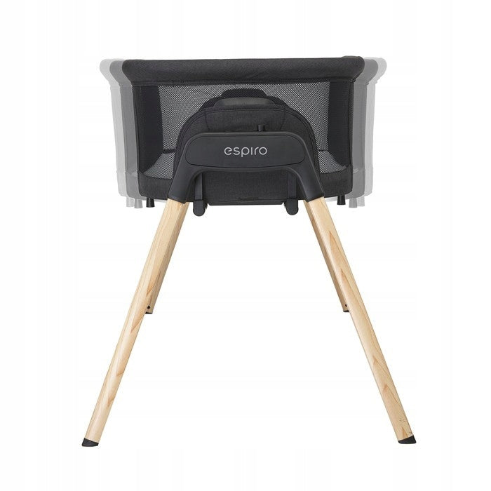 Juoda Medinė Sūpuoklė - Lova, berniukams ir mergaitėms – vaizdas 5