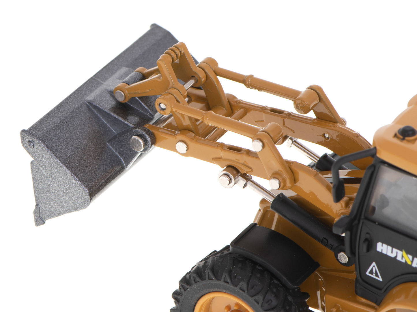 H-toys 1704 metalinis krautuvas-ekskavatorius su judančiais kaušais, mastelis 1:50