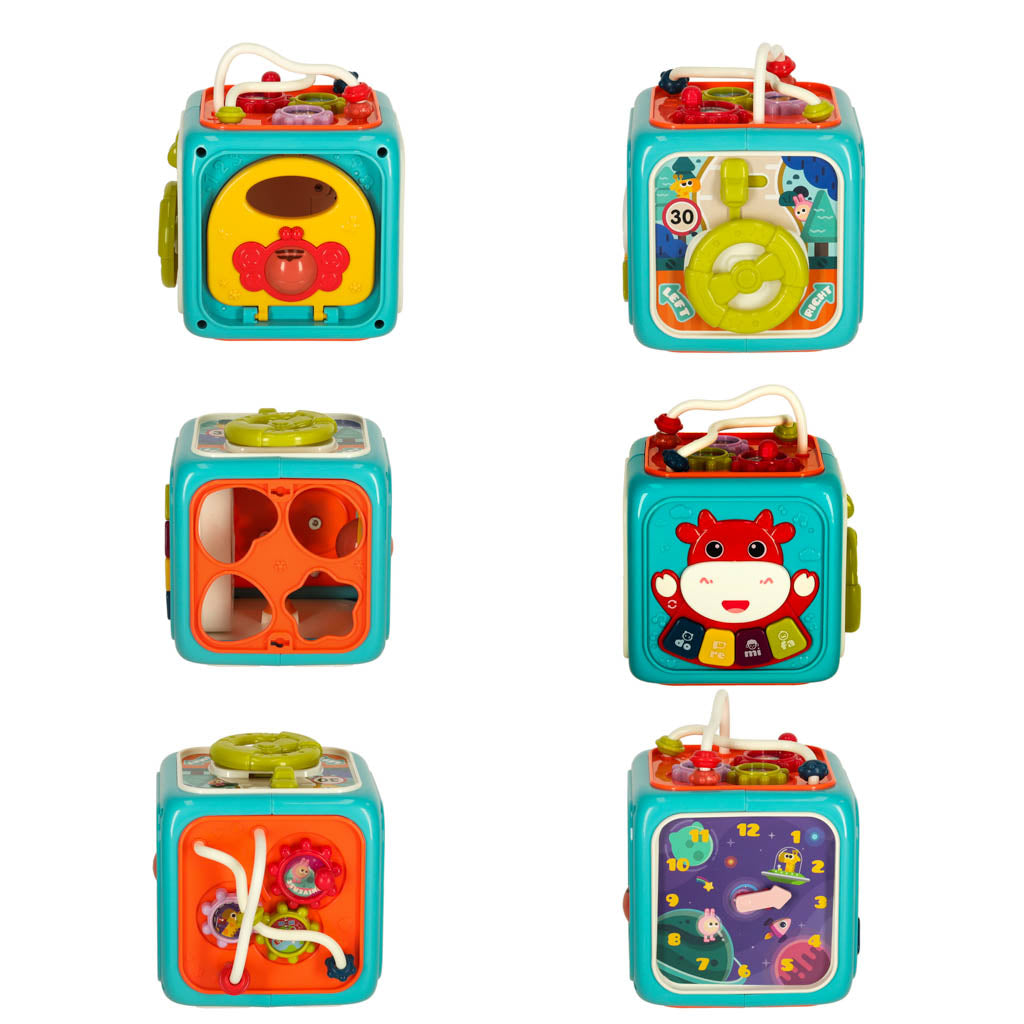 Bibi-inn edukacinis kūbas, mėlynas – vaizdas 2