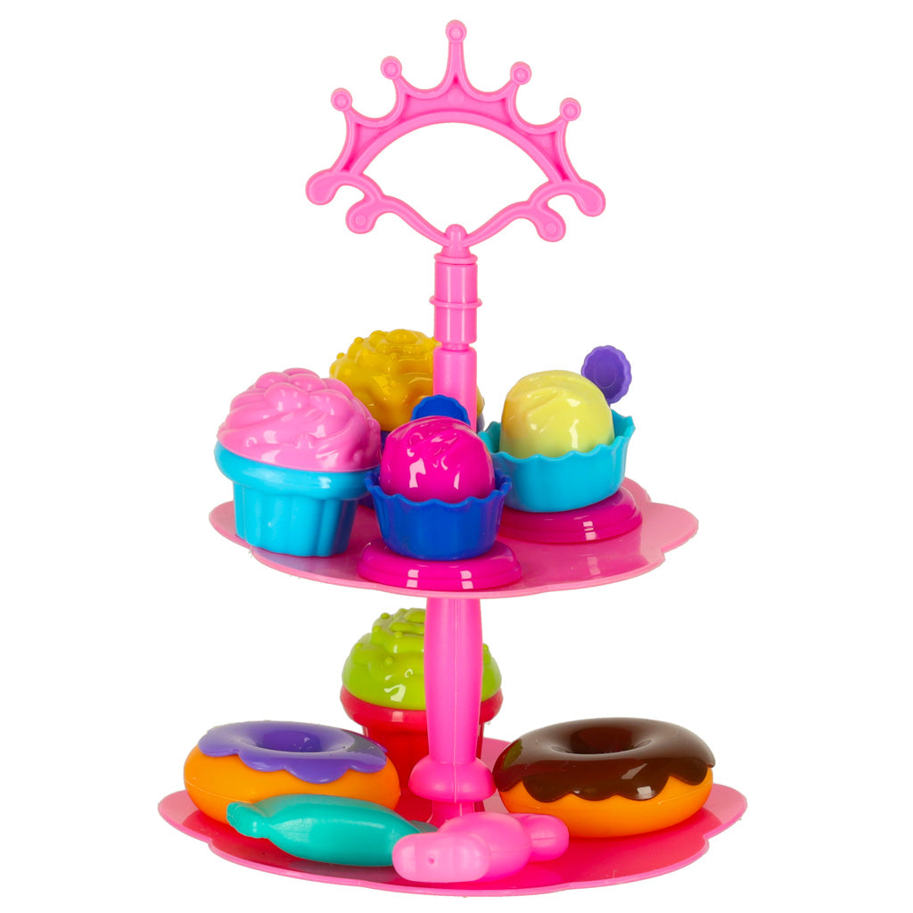 Pastelinių spalvų pikniko krepšys-ledainė vaikams su aksesuarais