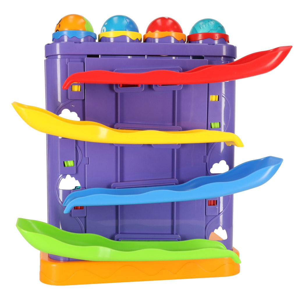 Interaktyvus 3-in-1 kamuoliukų takelis su plaktuku - vaizdas 2