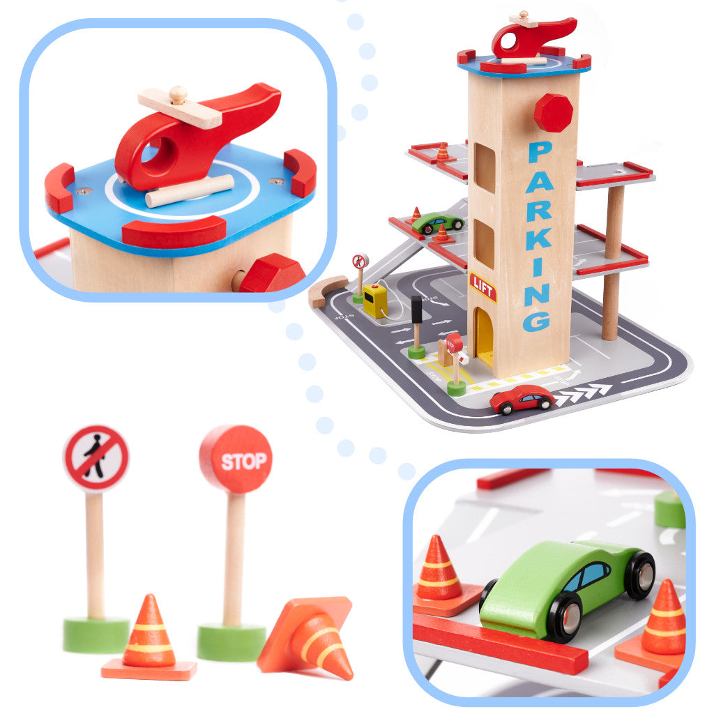 LULILO medinė automobilių stovėjimo aikštelė – pagrindinis vaizdas