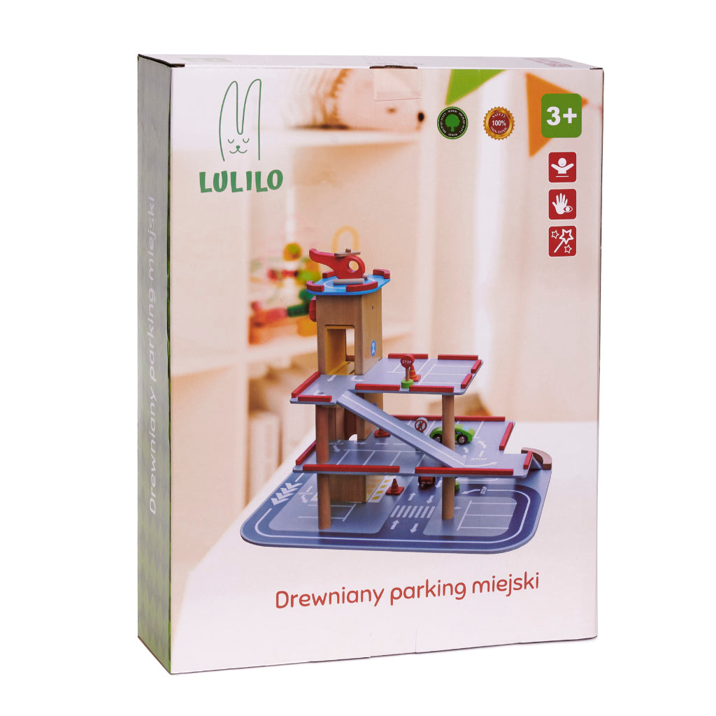 LULILO medinė automobilių stovėjimo aikštelė – vaizdas 3