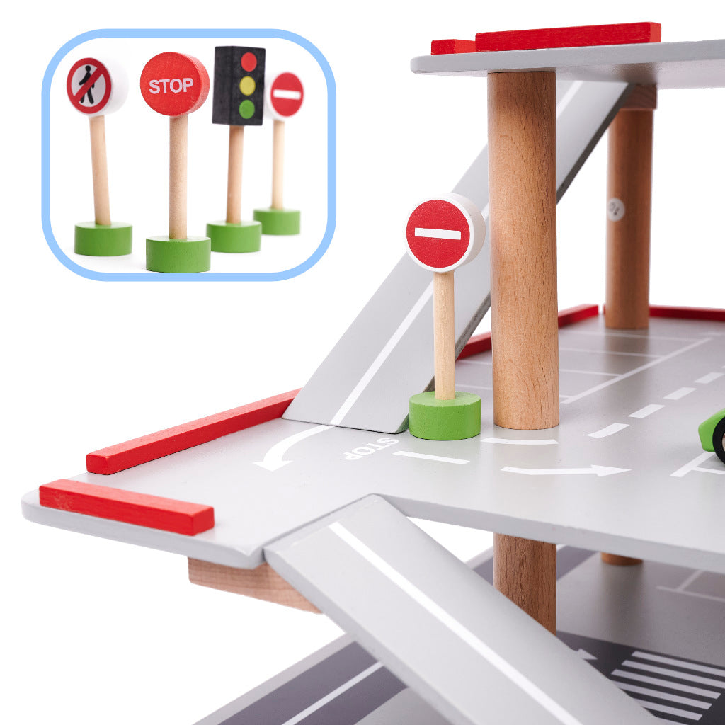 LULILO medinė automobilių stovėjimo aikštelė – vaizdas 4