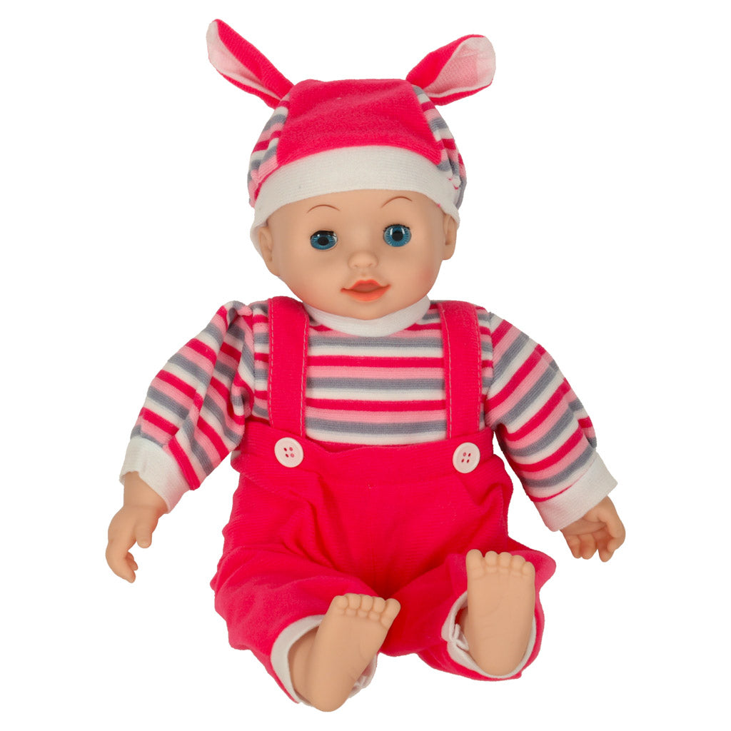 Lėlė Maja kūdikis 40 cm, verkianti, besijuokianti, kalbanti