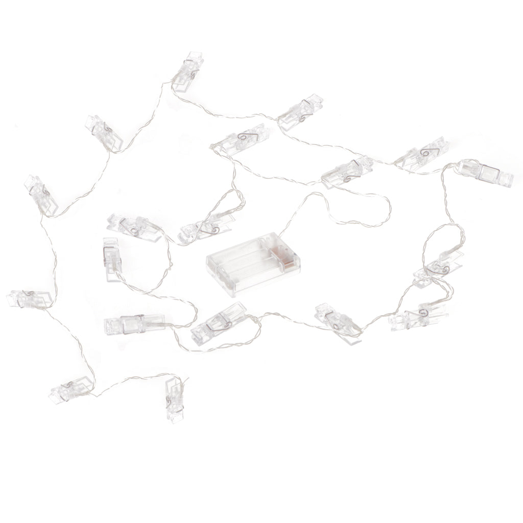 LED lemputės-segikliai nuotraukoms, 15m, 10 LED, šilta balta – vaizdas 3