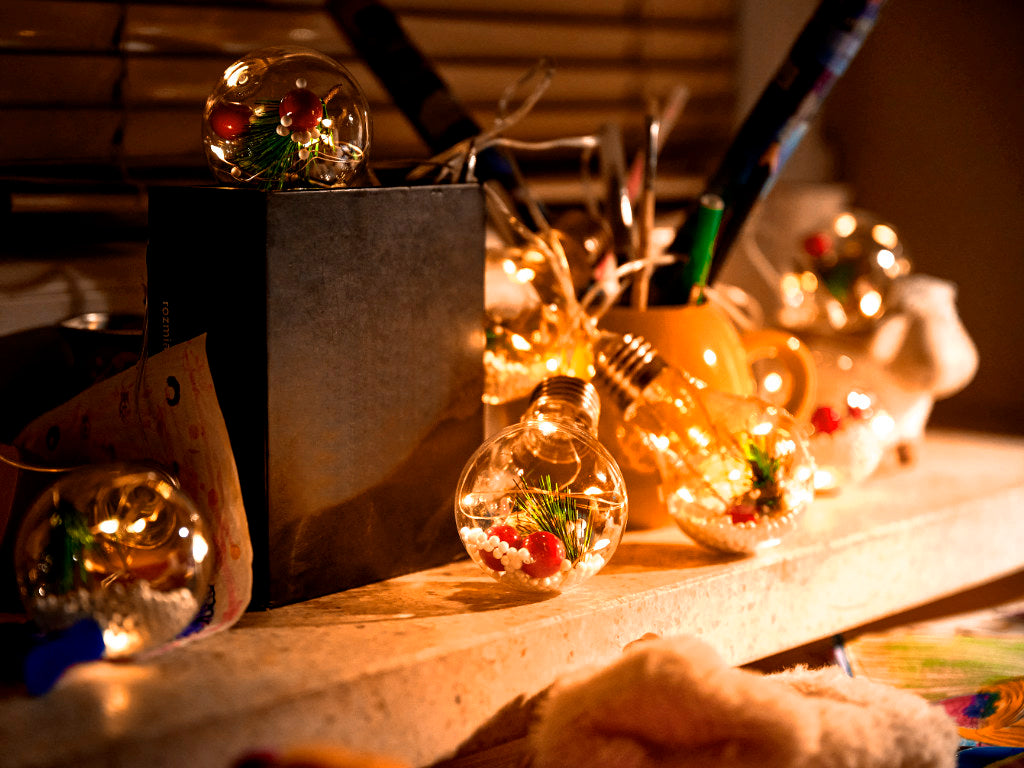 LED girlianda 3m 50LED, šiltos spalvos – vaizdas 4