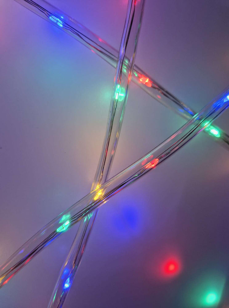 Lauko LED girlianda-žarna, 10m, 100 LED, daugiaspalvė – vaizdas 4