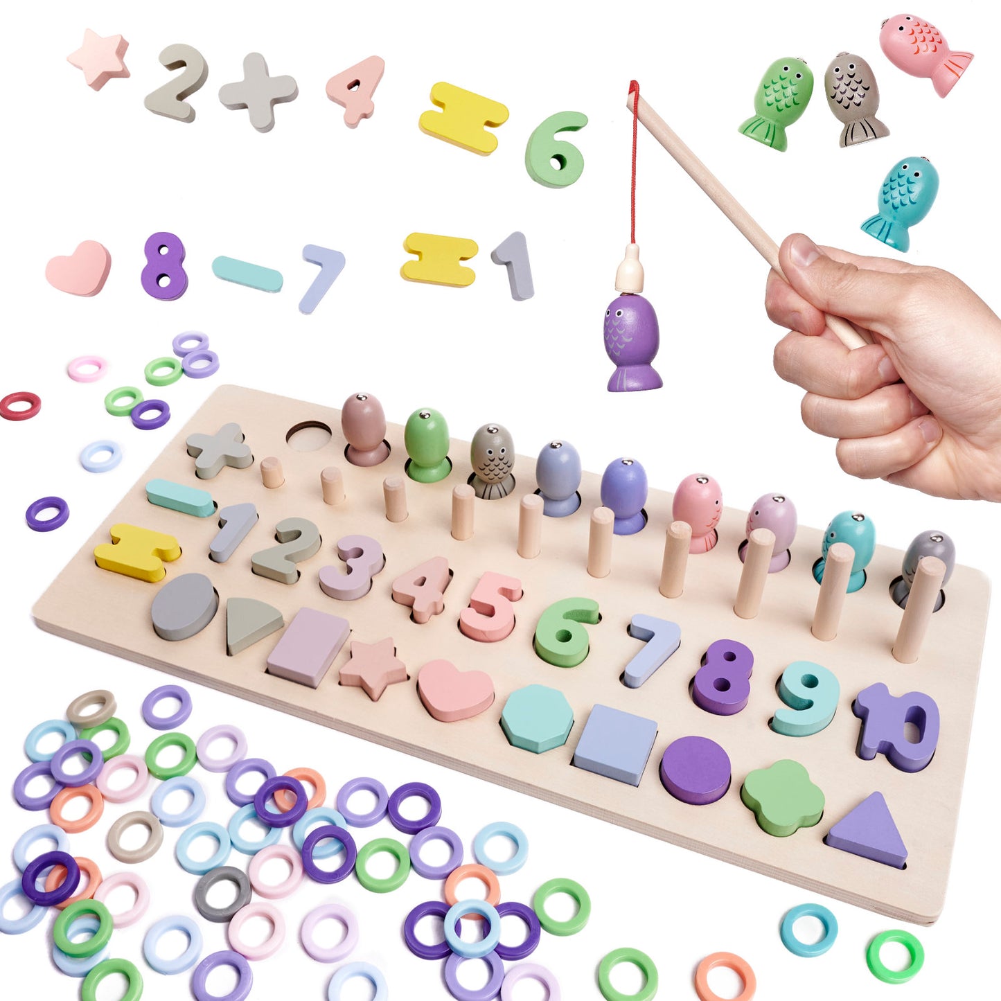 Medinis rūšiuokis su skaičiais ir formomis – pagrindinis vaizdas