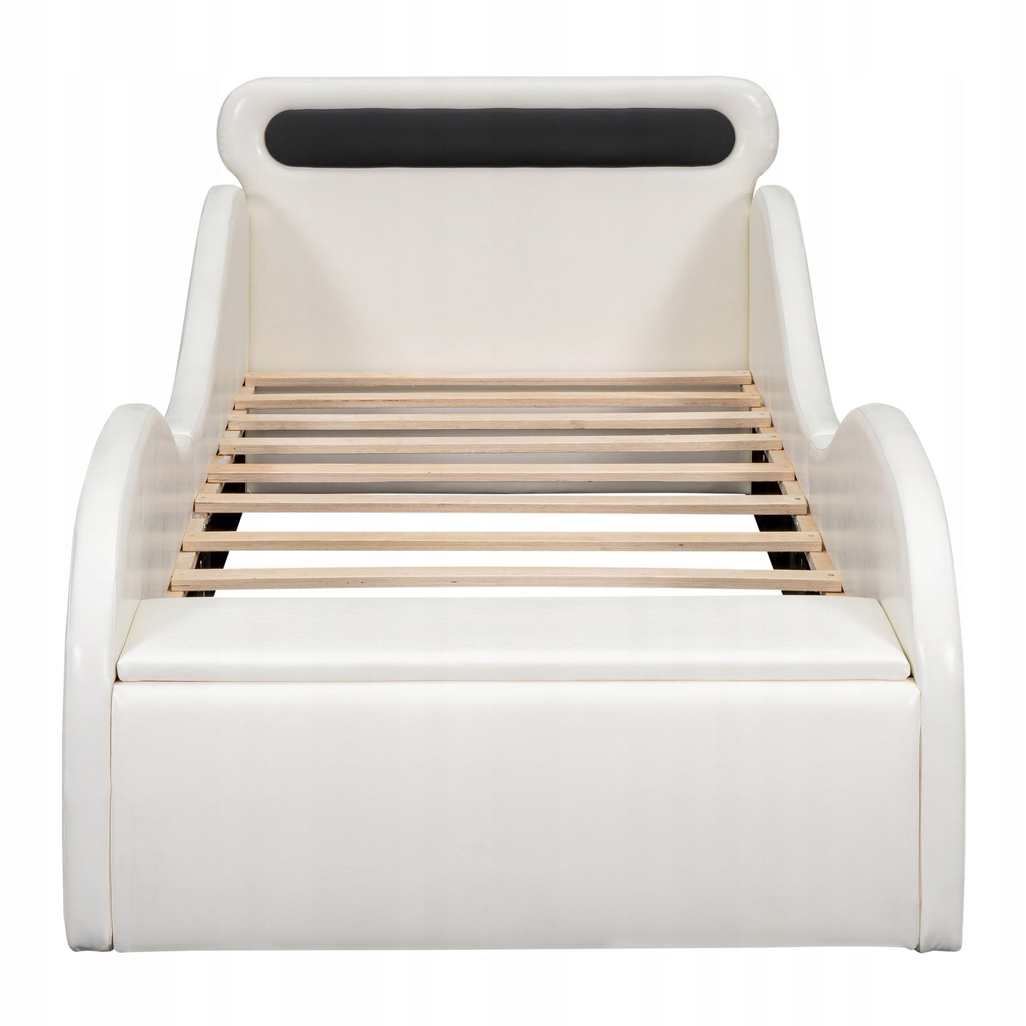 Vaikų automobilio formos lova 90x200 cm su daiktadėže – vaizdas 10