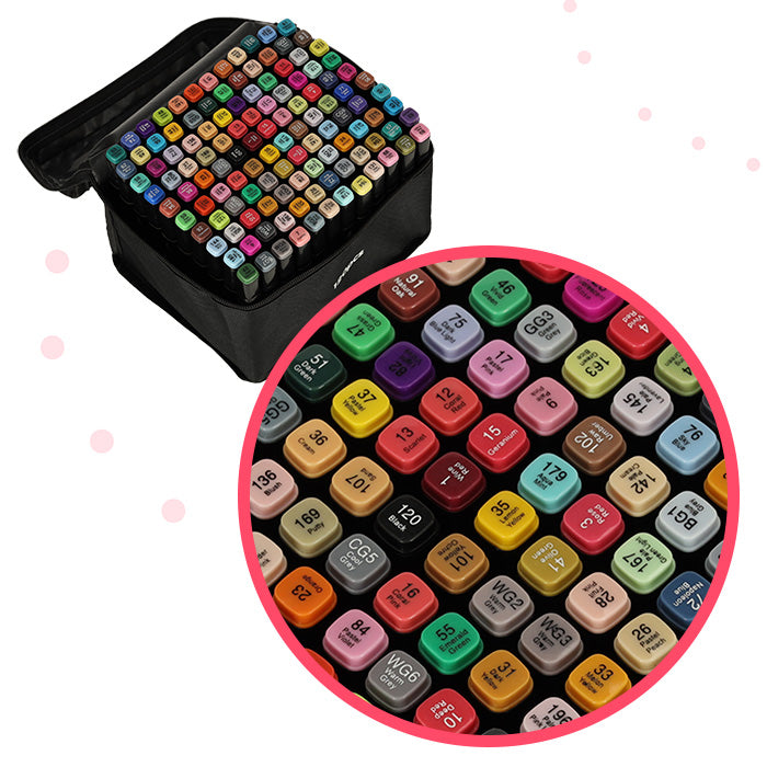 Flomasteriai 120 vnt - vaizdas 2