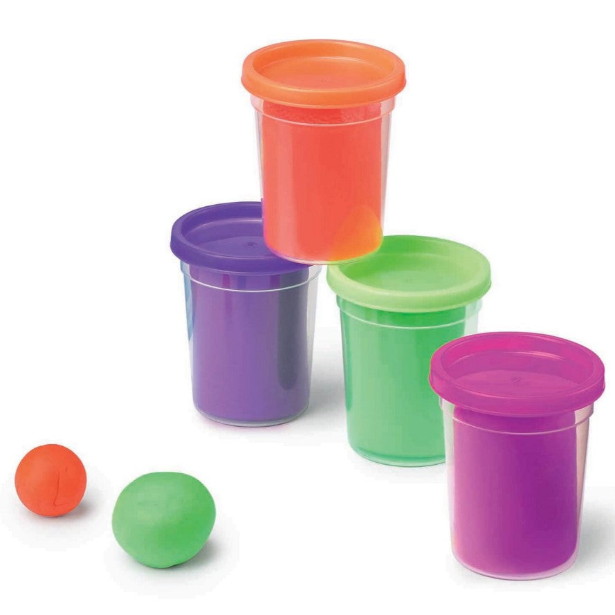 Creativ plastiko masė 4x114g, 4vnt – vaizdas 2