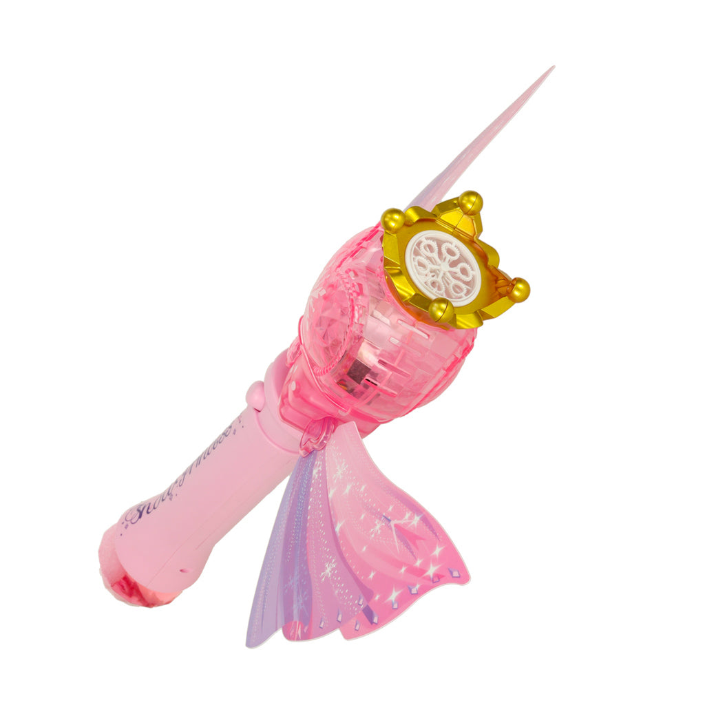 Princesės lazdelės formos automatinė muilo burbulų mašina