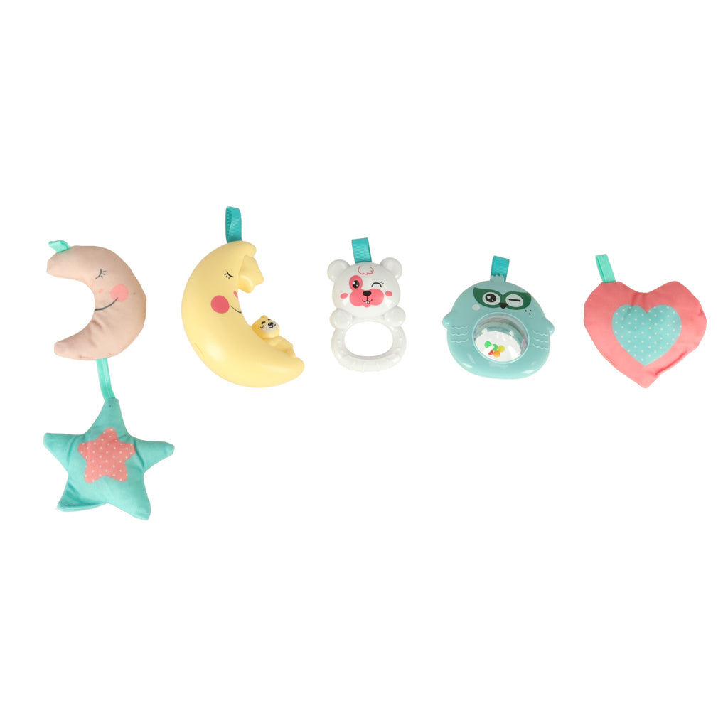 Kūdikių lavinimo kilimėlis su pianinu ir pelėdos motyvais – vaizdas 3