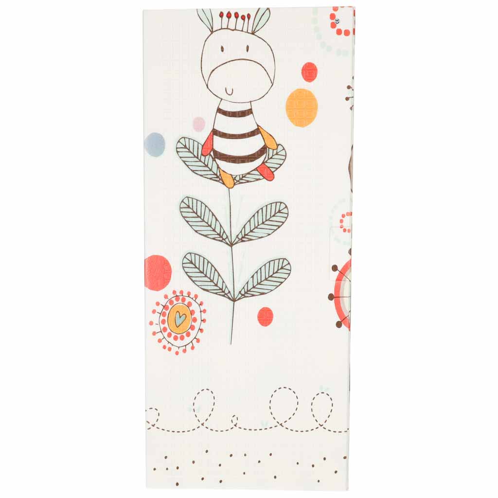 Dvipusis sulankstomas putplasčio kilimėlis 180x200cm gyvūnai