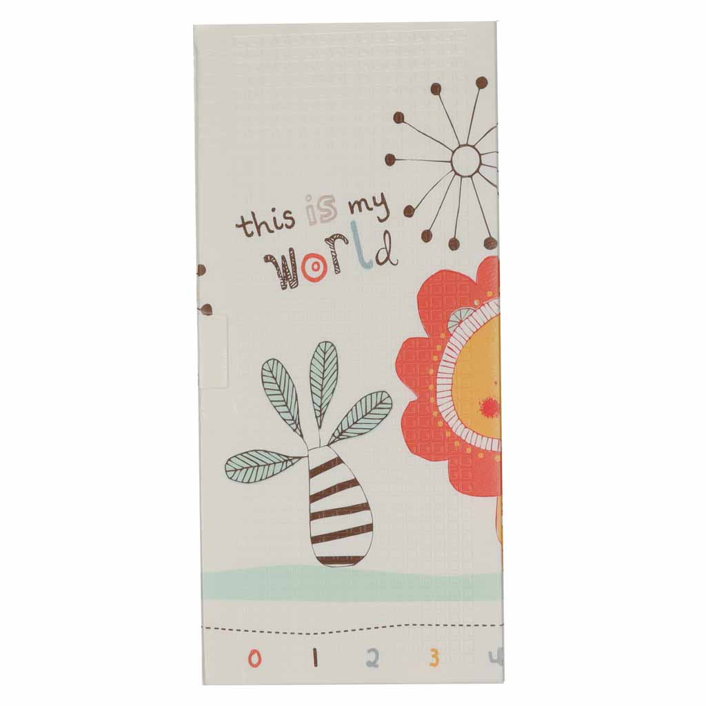 Dvipusis sulankstomas putplasčio kilimėlis 180x200cm gyvūnai