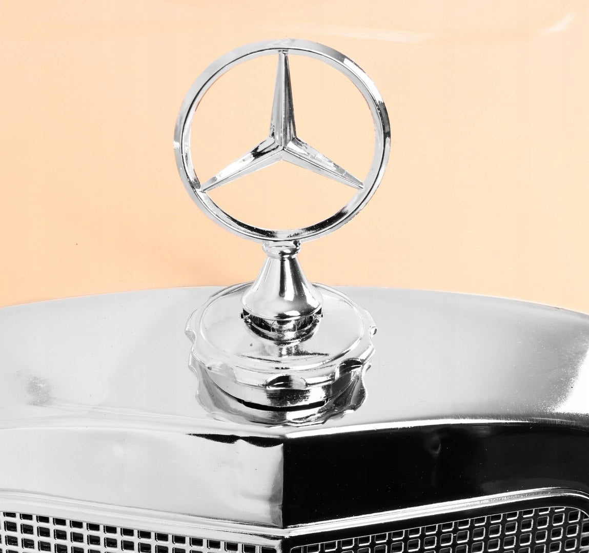 Mercedes Benz 300S Retro Automobilis Vaikams su Nuotoliniu Valdymu, raudonas – vaizdas 7