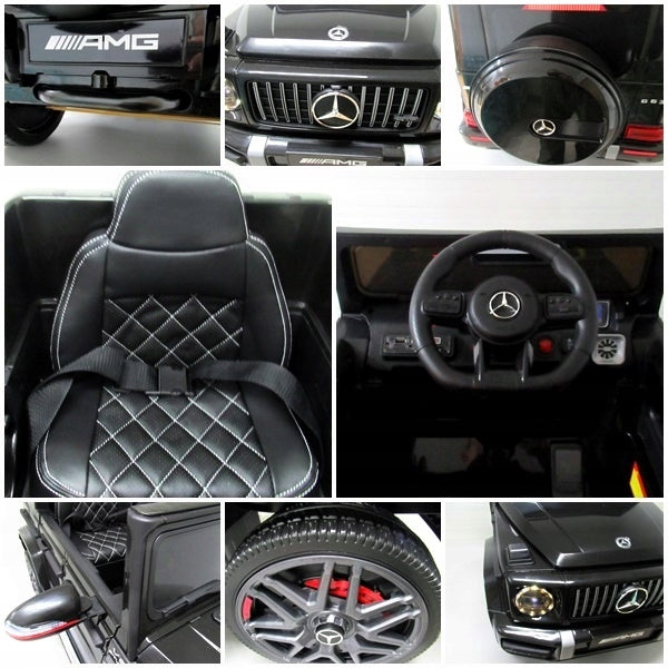 Mercedes G63 B EVA Akumuliatorinis Automobilis su Nuotoliniu Valdymu, 17 kg svorio su pakuote – vaizdas 10