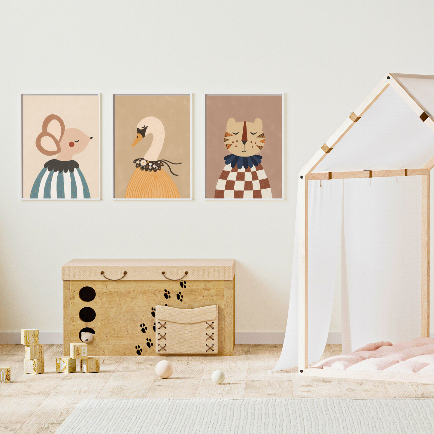 Plakatas - piešinys Gulbė – vaizdas 3