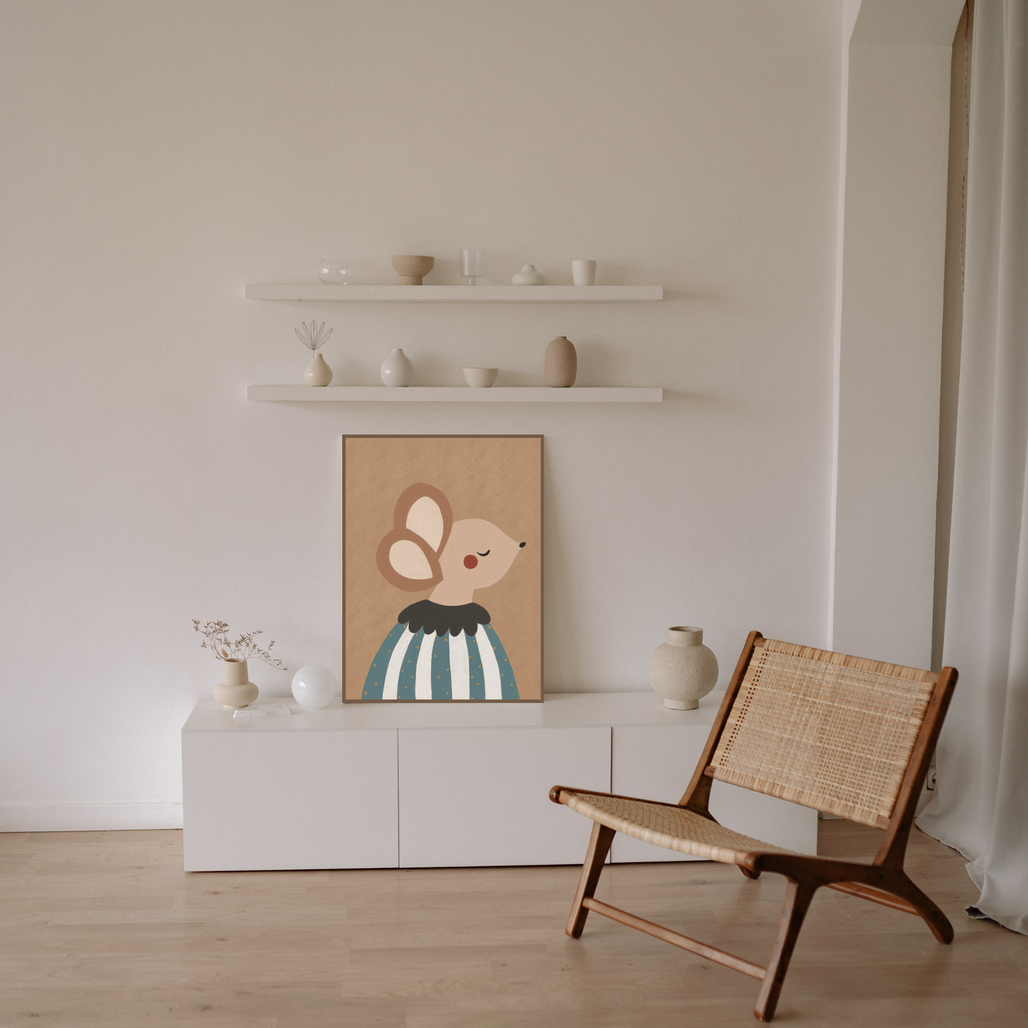 Plakatas - piešinys Pelytė – vaizdas 4