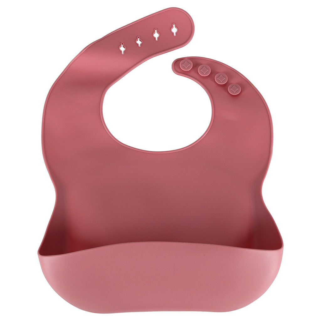 Silikoniniai indai kūdikiams ir vaikams, krabo formos, 9 dalių rinkinys, tamsiai rožinė spalva