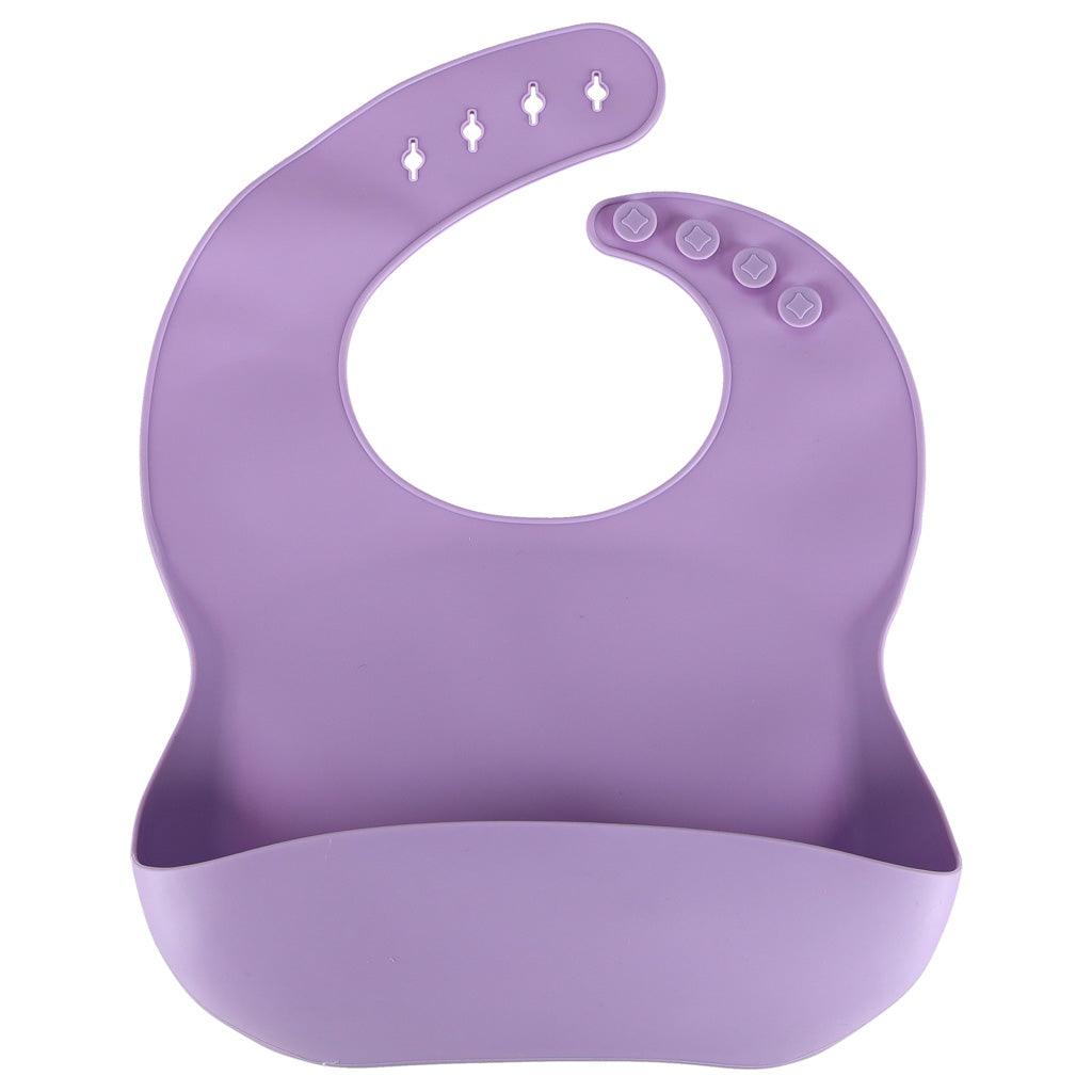 Silikoninių indų rinkinys vaikams, 8 dalių, violetinis