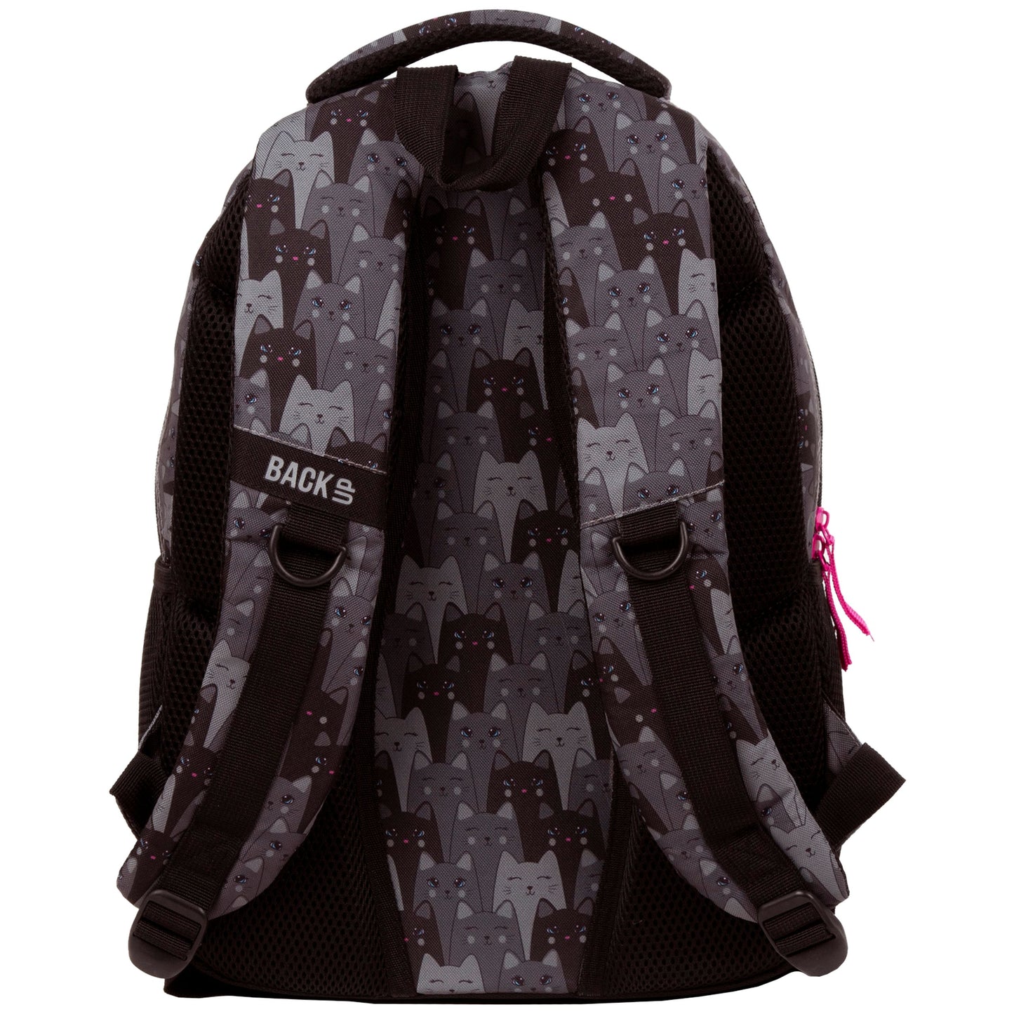 BackUP mokyklinė kuprinė su kačiukais – vaizdas 3