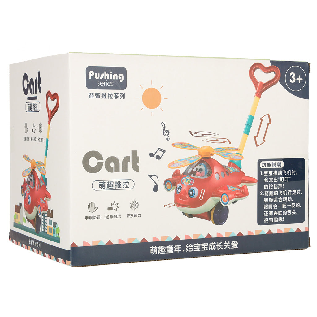 Stumdukas su rankena lėktuvas su garsu