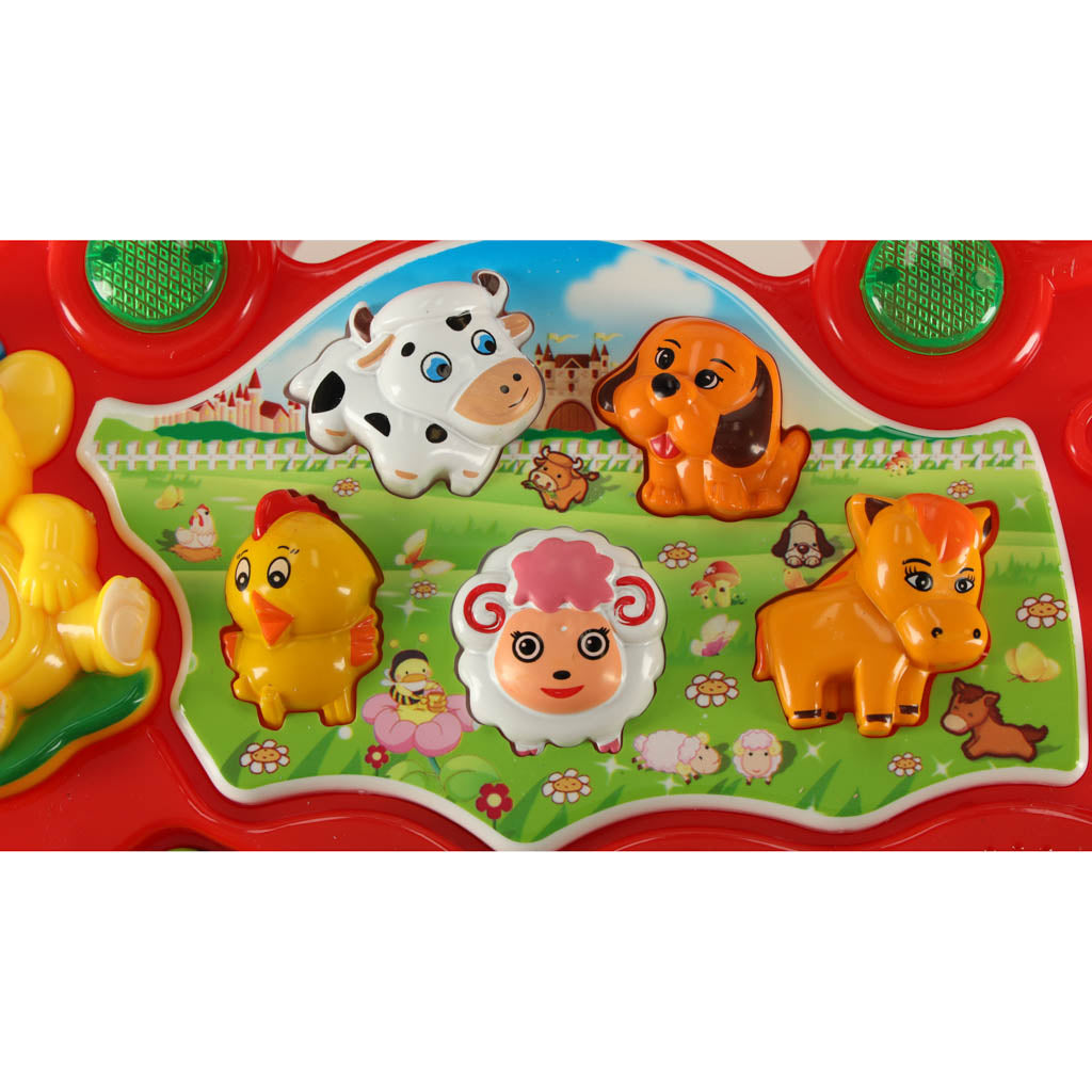 Edukacinis pianinas su gyvūnų garsais – vaizdas 2