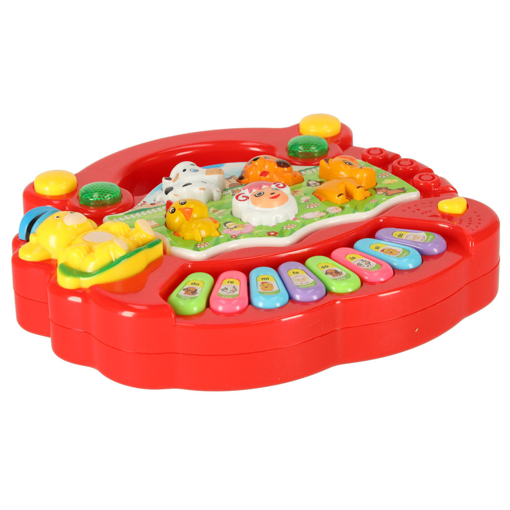 Edukacinis pianinas su gyvūnų garsais – vaizdas 4