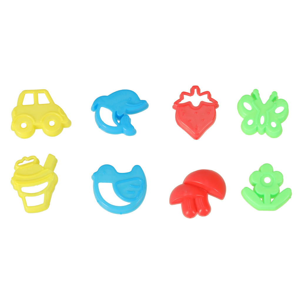 Kinetinis smėlis 350 g kibirėlyje + 8 formelės – vaizdas 2