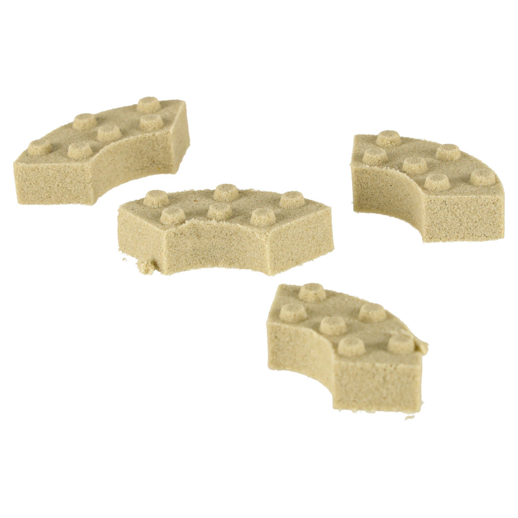 Kūrybinis smėlio rinkinys vaikams su pilies formelėmis, 750 g