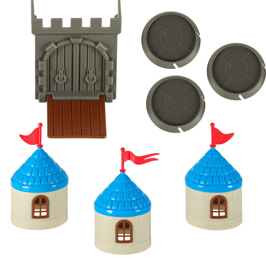 Kūrybinis smėlio rinkinys vaikams su pilies formelėmis, 750 g