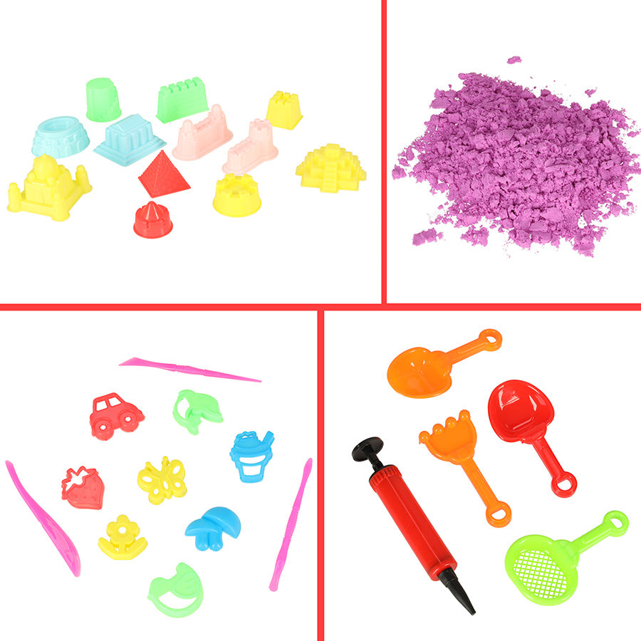 Kinetinis smėlis dėžutėje 1 kg – vaizdas 4