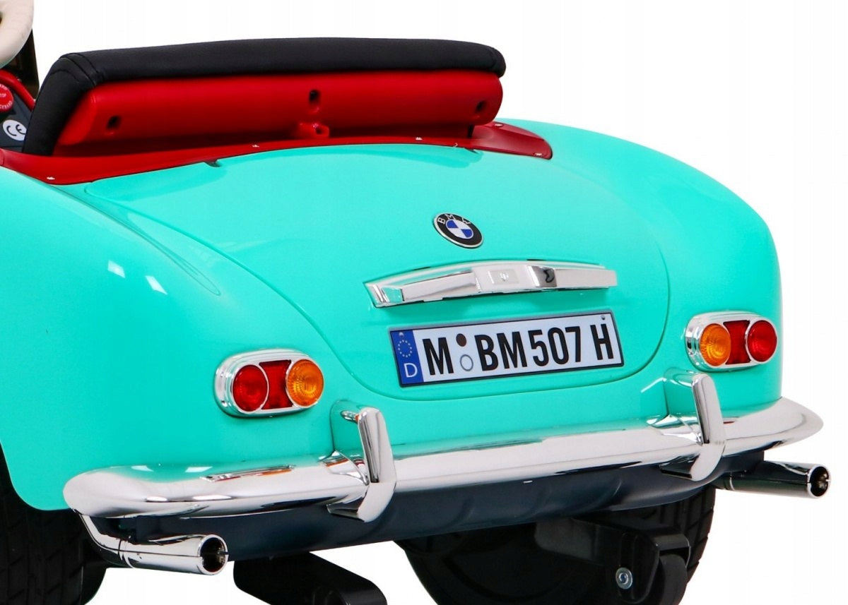 BMW 507 Retro Vaikiškas Automobilis Žalias