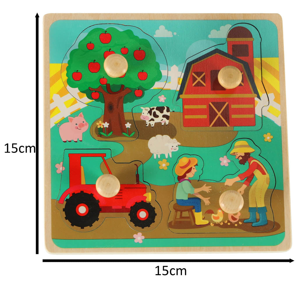 Medinė dėlionė ūkis – vaizdas 2