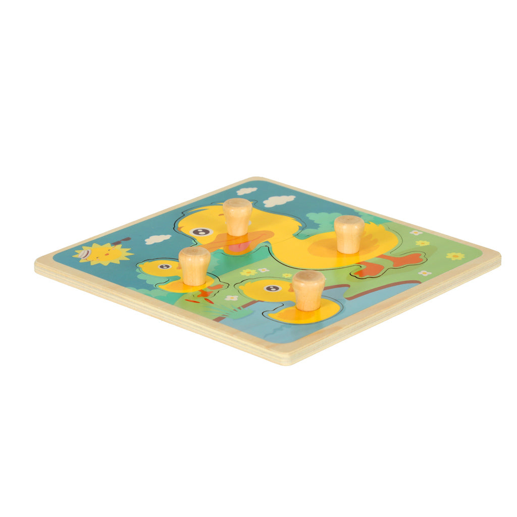 Medinė dėlionė antis, surinkta – vaizdas 4