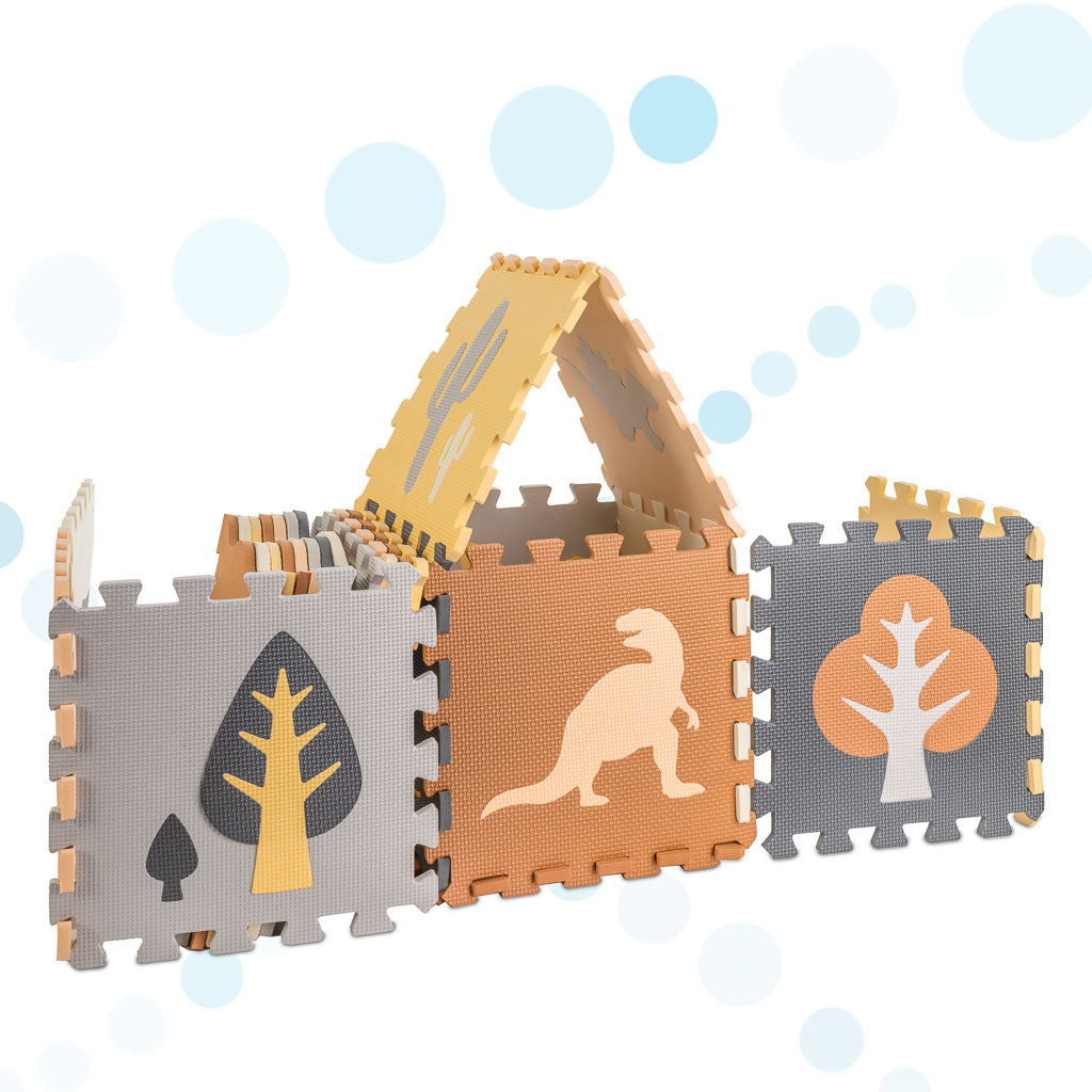 Lavinamasis kilimėlis dinozaurai 143cm x 143cm x1cm – pagrindinis vaizdas