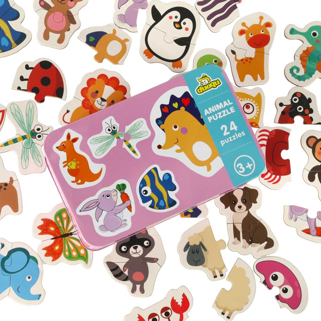 Gyvūnėlių dėlionė – vaizdas 4