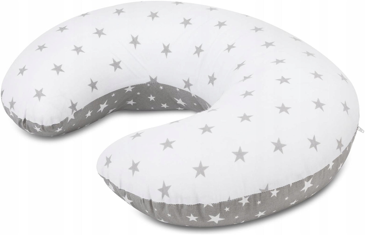 Žindymo pagalvė Grey Stars, su nuimamu užvalkalu – pagrindinis vaizdas