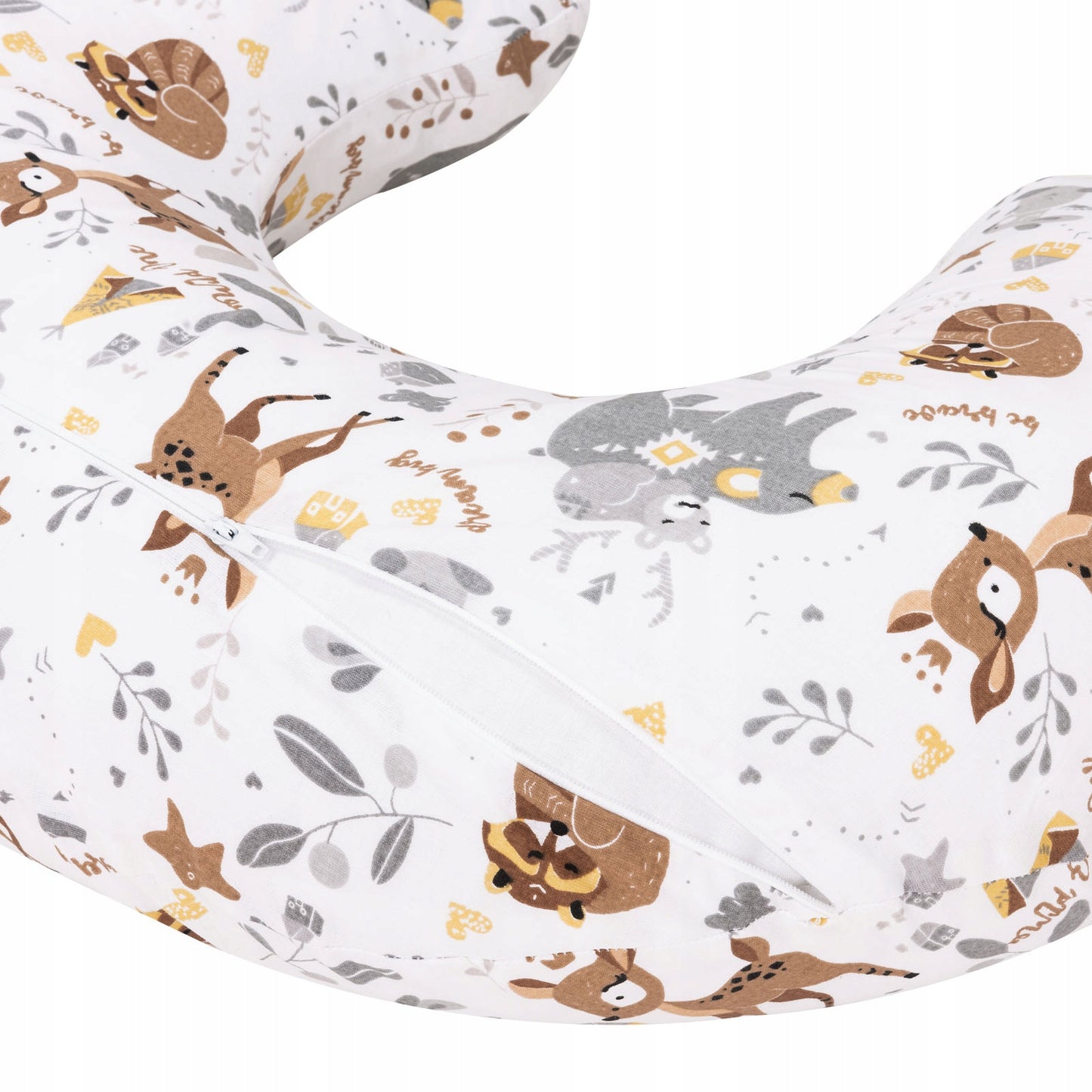 ROGAL Žindymo Pagalvė su Nuimamu Užvalkalu, smėlio spalvos – vaizdas 2