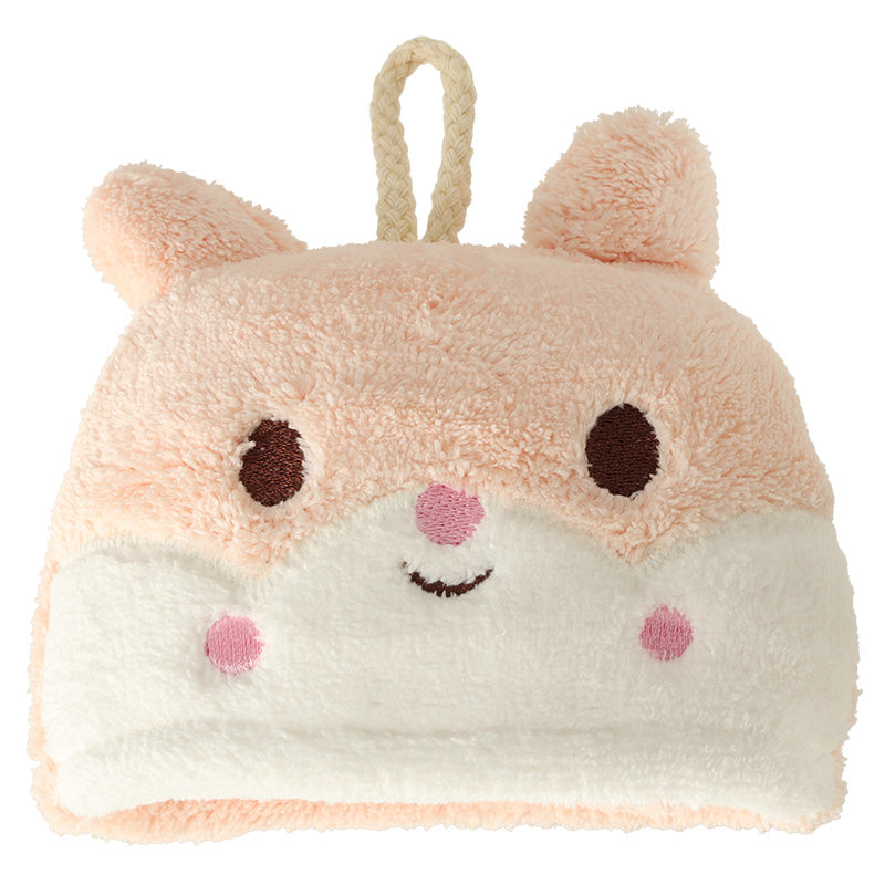 Vaikiškas rankšluostis rankoms į darželį, 42x25 cm, rožinis triušis