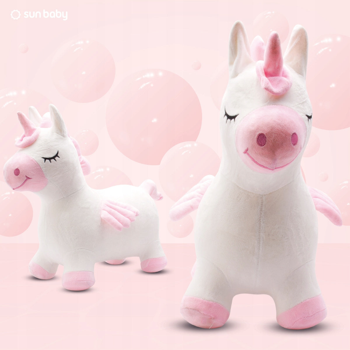 Guminis šokliukas Vienaragis, skirtas nuo 12 mėn – vaizdas 4