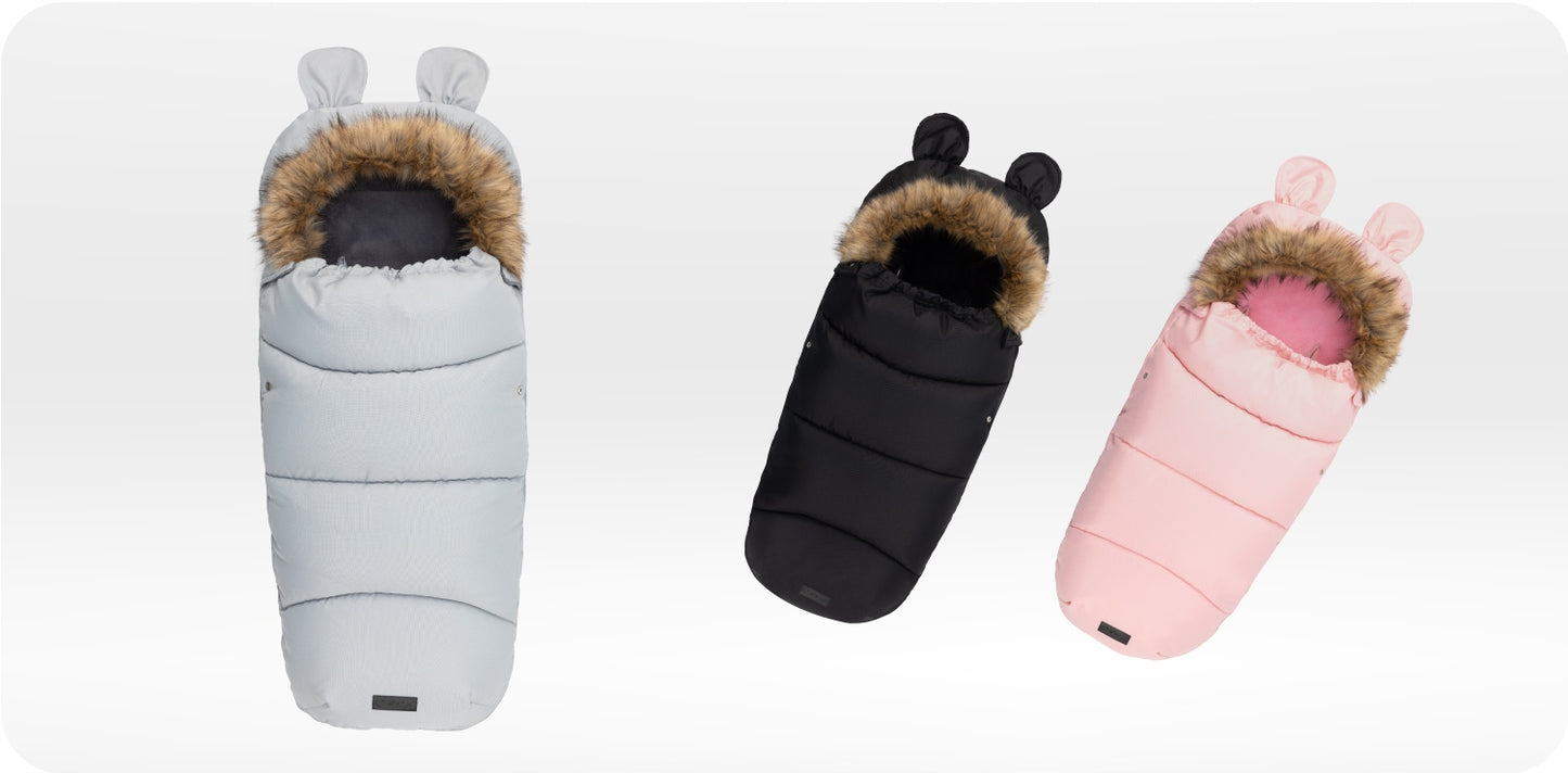 Miegmaišis vežimėliui, pilkas, originalioje pakuotėje – vaizdas 4