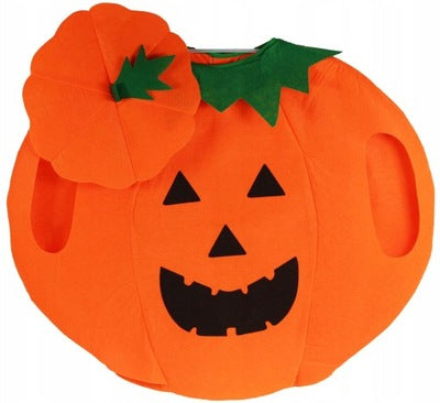 Moliūgo kostiumas helovinui vaikams – pagrindinis vaizdas