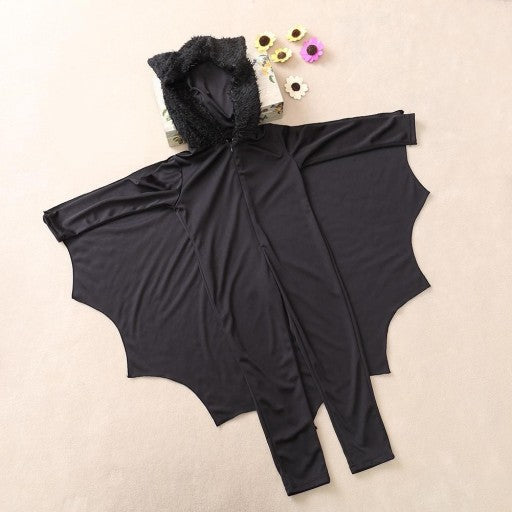 Šikšnosparnio helovino kostiumas 10-11 m – vaizdas 3