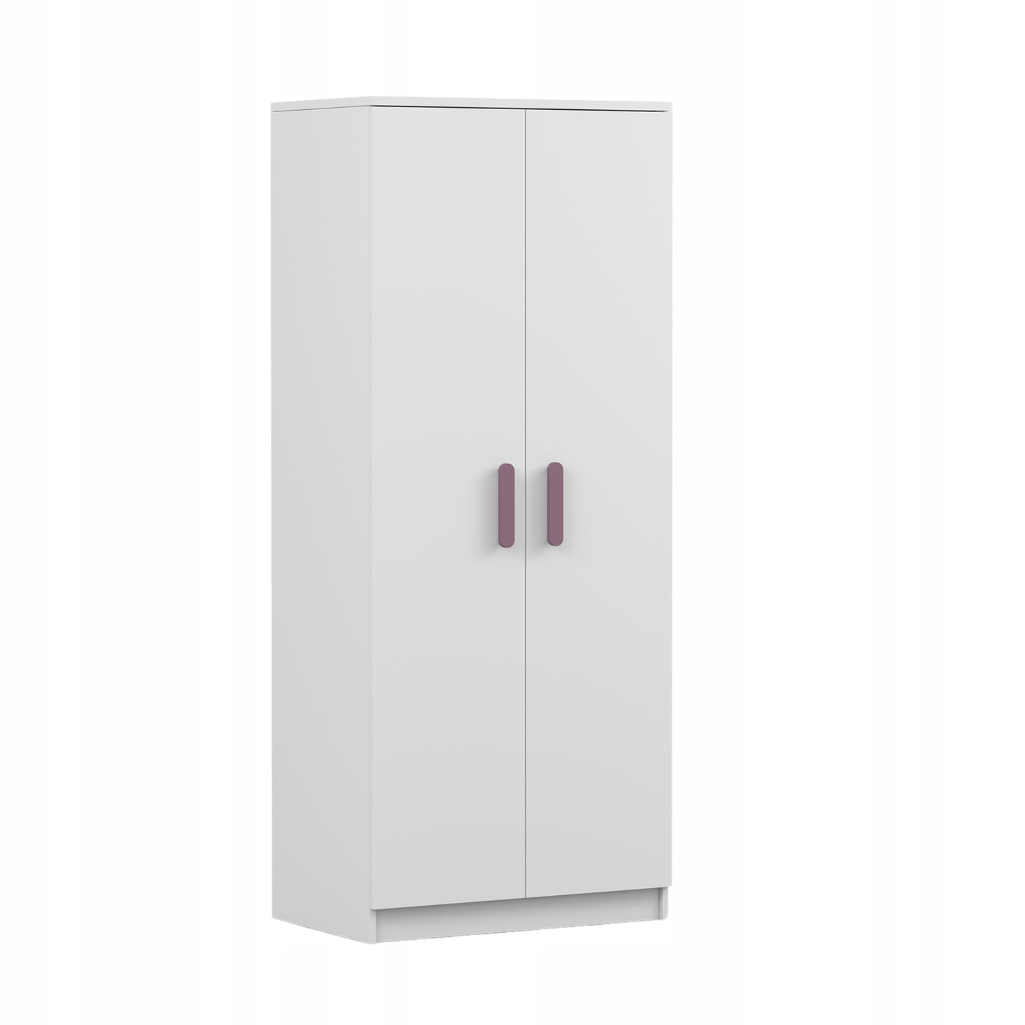 Vaikiška balta spinta su rankenų spalvos pasirinkimo galimybe