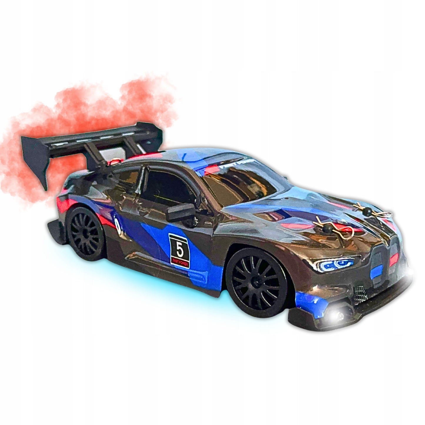 Radijo bangom valdoma RC drift mašina - vaizdas 5