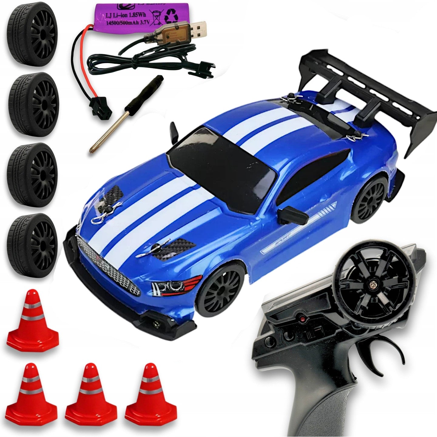 Radijo bangom valdoma RC drift mašina